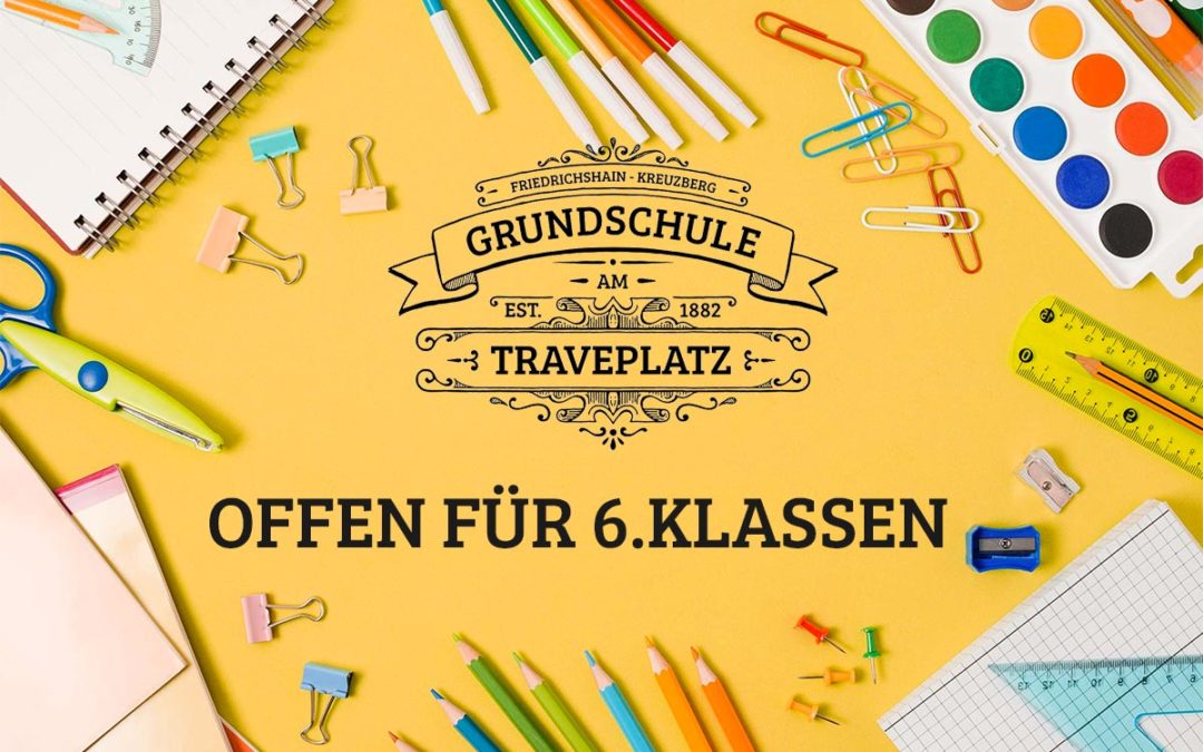 am 04.05.2020 offen für die 6.Klassen